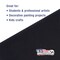 12 X 12 Inch Black Professional Art Canvas Board Panels 6 Pack - 8 Ounce Heavyweight Cotton Acid Free Canvases for Painting Acrylics and Watercolor (1 Case of 6 Single Canvas Painting Panels)